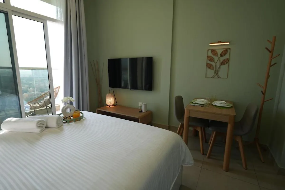 Lägenhet Your Comfy Stylish Studio In Dubai 2Guest And Baby Förenade Arabemiraten