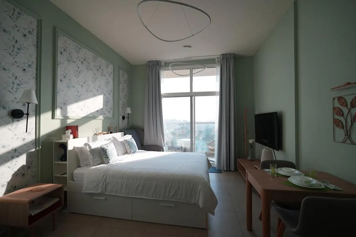 Lägenhet Your Comfy Stylish Studio In Dubai 2Guest And Baby